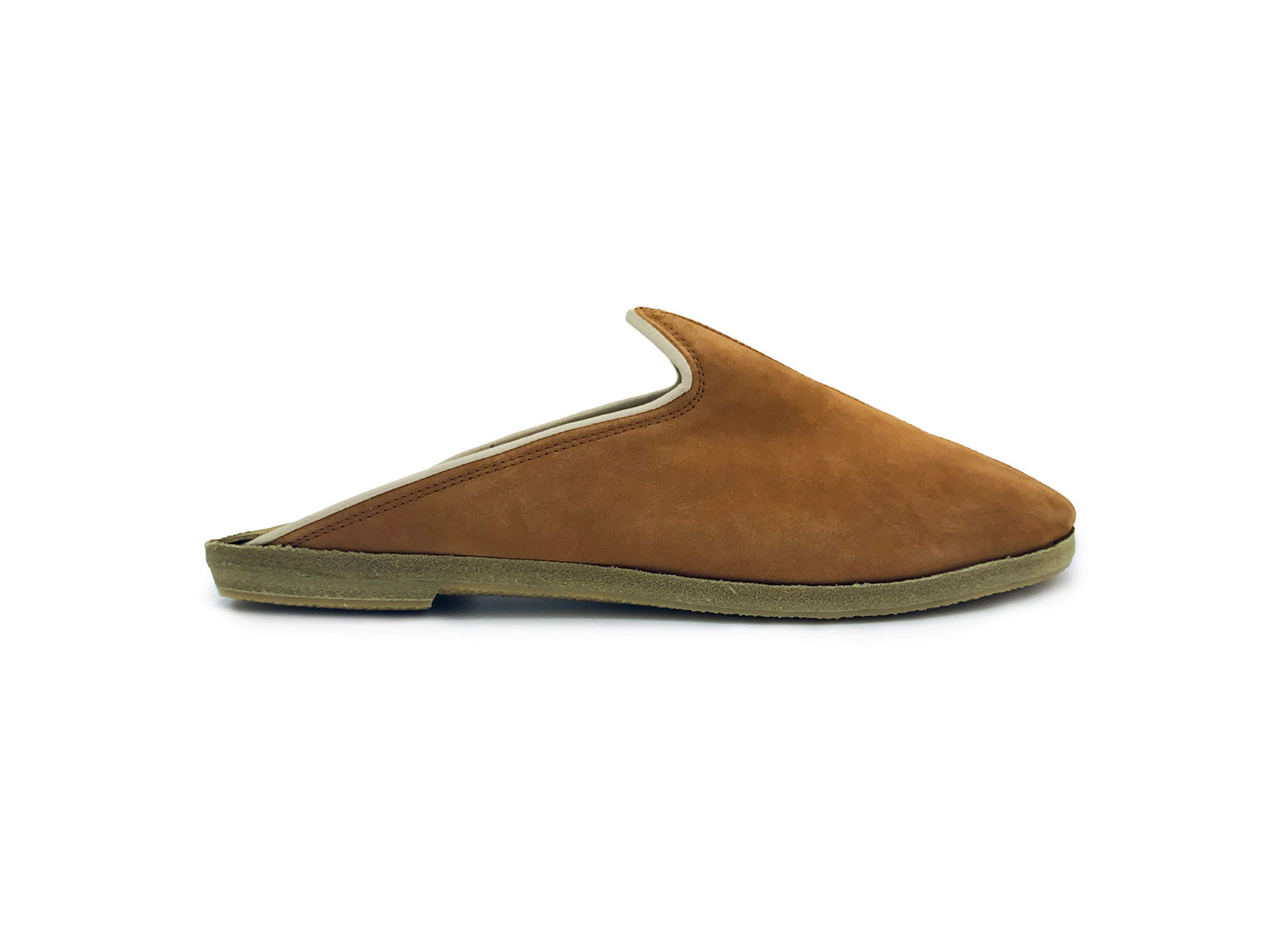 Sienna Nubuck Leather Mules